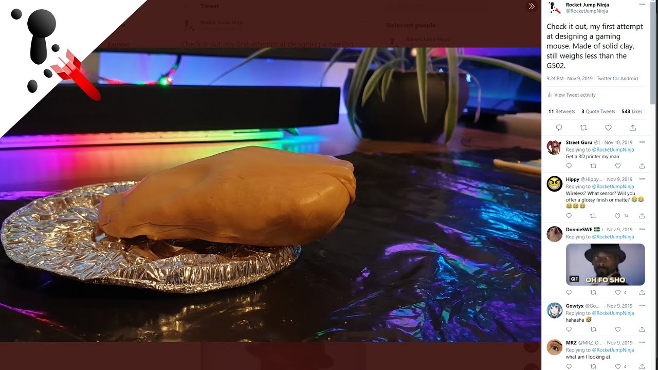 I'm now designing gaming mice - CHANNEL UPDATE - 6 years since my first review