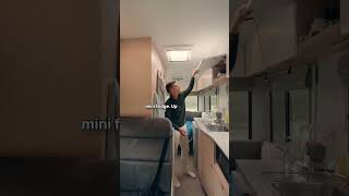 We Rented the Biggest Camper to Road Trip through New Zealand! (Van Tour) 🚐🇳🇿 #shorts