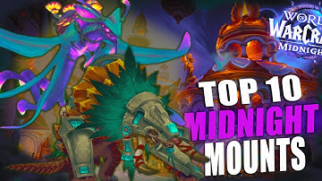 Top 10 Mounts Coming in Midnight So Far! - World of Warcraft Midnight