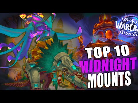 Top 10 Mounts Coming in Midnight So Far! - World of Warcraft Midnight