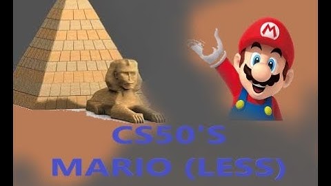 CS50, mario(less) problem set_1