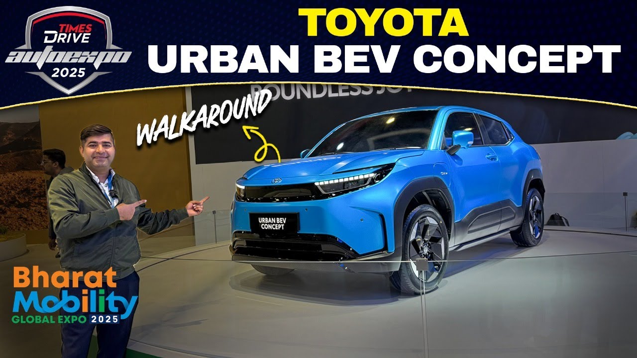 Urban BEV Concept | Bharat Mobility Auto Expo 2025 | Times Drive Green ...
