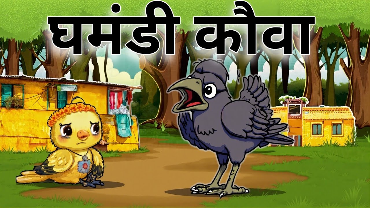 घमंडी कौवा l Ghamandi Kawva l Kids moral Story