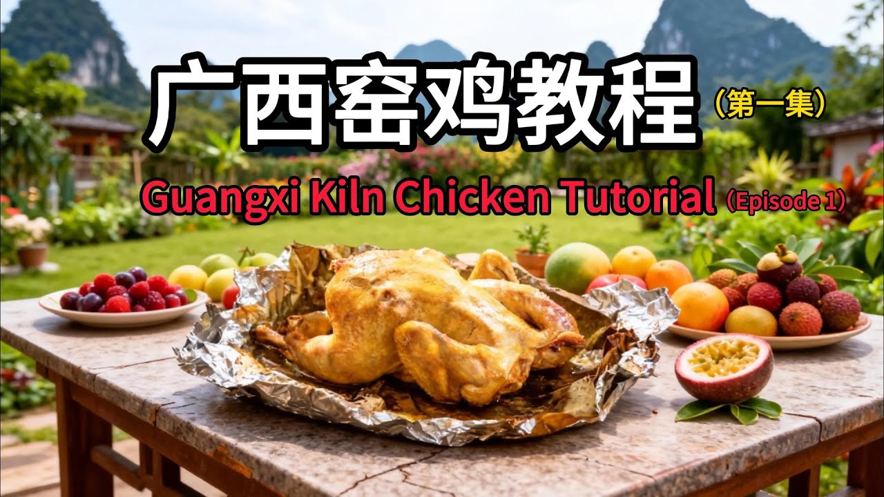 中国料理 料理 名贤咏题菜谱 Traditional Chinese Clay Oven Chicken | Episode 1: Ingredients