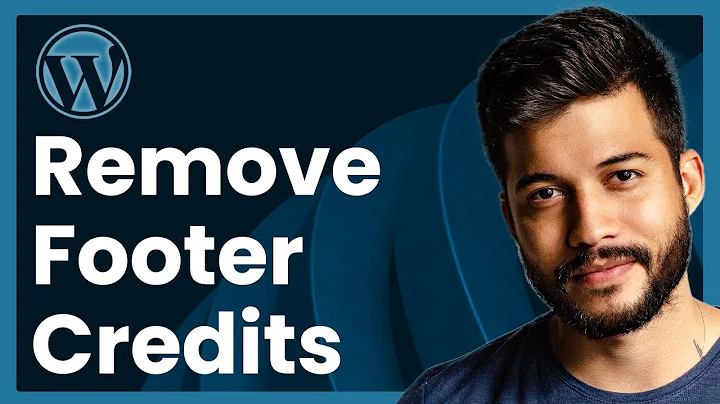 How To Remove WordPress Theme Footer Credits (Easy Tutorial)