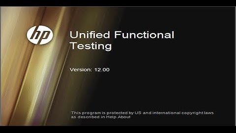 HP UFT/QTP  - How to Downloading & Install HP UFT/QTP Testing Guide