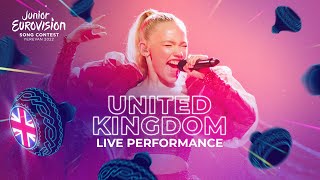 Freya Skye  Lose My Head  LIVE  United Kingdom   Junior Eurovision 2022
