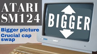 Atari SM124 monitor mods
