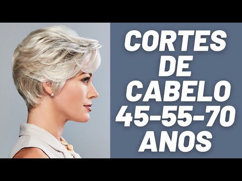 CORTE DE CABELO CURTO SENHORA PRA 40+60+80+ ANOS (Tendências de Moda Primavera/Verão) Moda Moda
