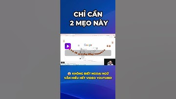 2 Cách Dịch Mọi Video YouTube Sang Tiếng Việt – Không Biết Ngoại Ngữ Vẫn Hiểu! | Hà Văn Duẩn #shorts