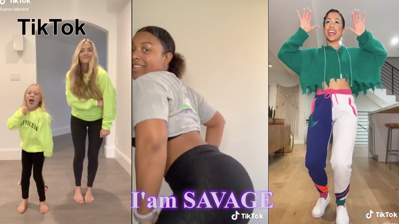 Best I M A Savage Dance Megan Thee Stalion Best Tik Tok 2020 Compilation Youtube