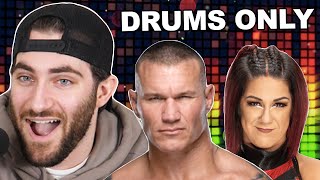 Guess the WWE Wrestler by the Theme Song: DRUMS ONLY!