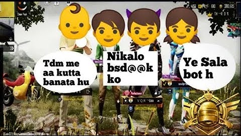 Random Players call me NOOB and i challenge for Room | PUBG MOBILE |