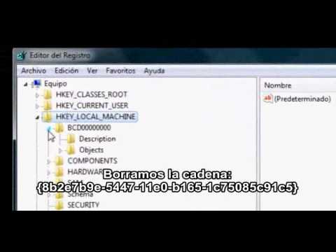 Borrar (Boot Windows 7 Loader XE) sin instalar Softwares