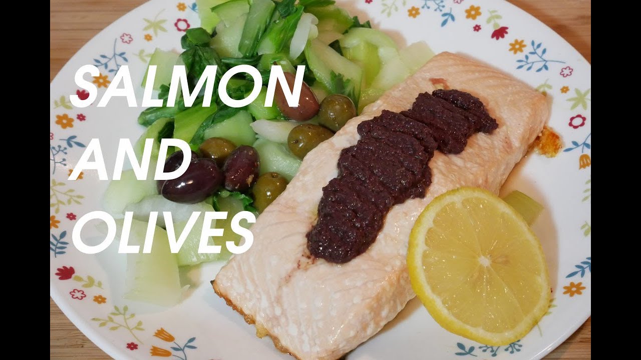 How to Pan Fry Salmon -- Healthy Mediterranean Cooking for New Years Resolution