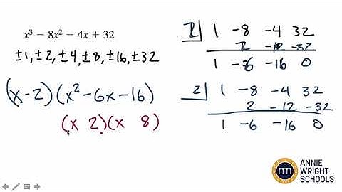 Lesson 4.4 - Factoring Polynomials