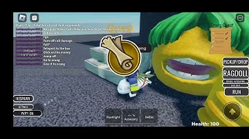 Euphoria Ragdoll Testing Tutorial on how to get the accessory weapon