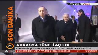 Avrasya Tüneli açıldı