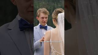 Groom’s Vows Will Make You Cry #shorts