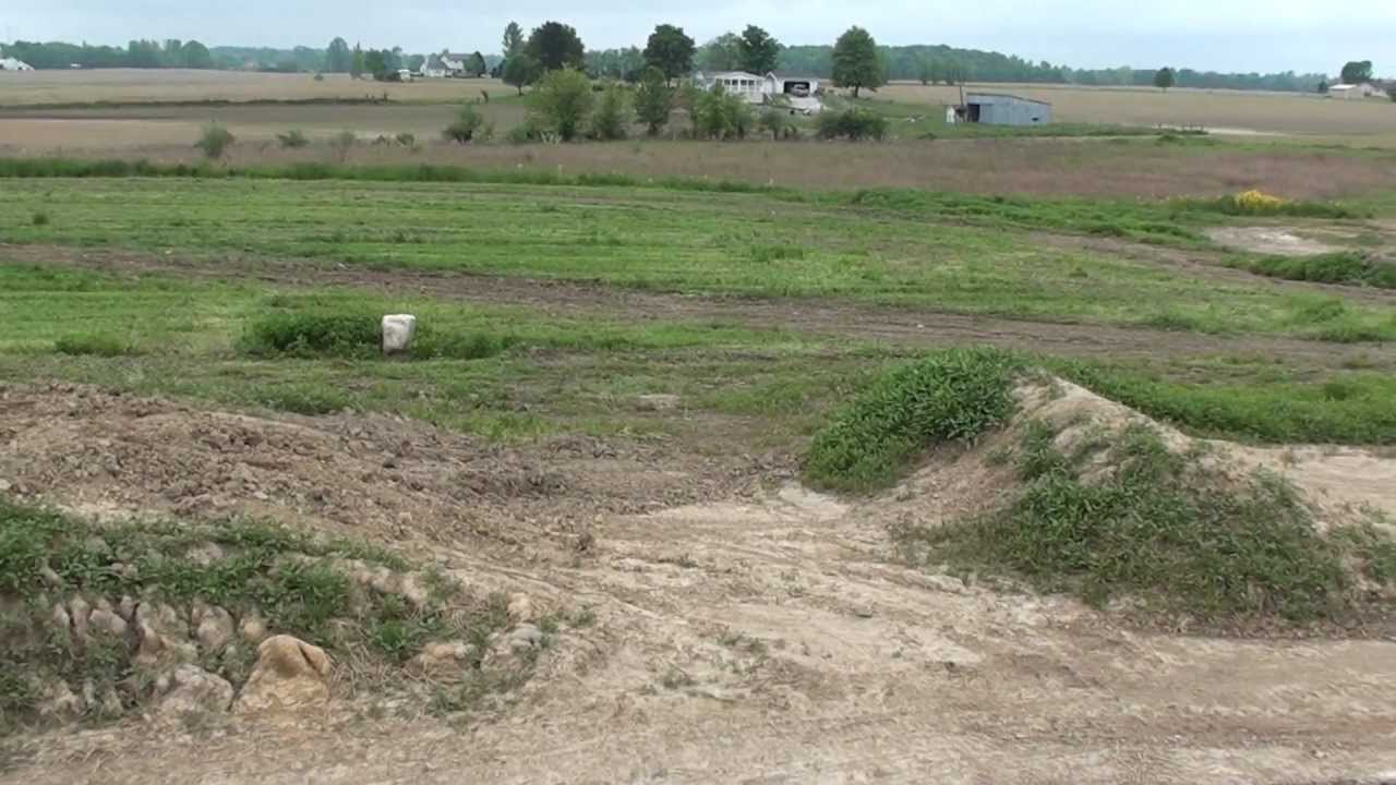 Home Made Mx Track Youtube