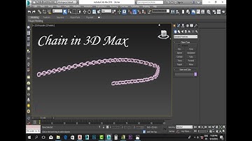 3D Max Chain Modeling _ HD _