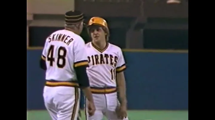 Joe Orsulak triples off Rick Sutcliffe in the Cubs NL East clinching Game Sept 24, 1984