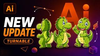🔥 Adobe Illustrator NEW UPDATE – TURNABLE Feature Explained! 🔥