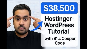 Hostinger Wordpress Tutorial - Get 91% Discount Coupon Code
