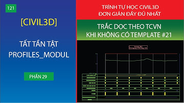 121.[Civil3d] Cao độ tự nhiên cho đầu bảng trắc dọc trong Civil 3d || Không có Template #118 #shorts
