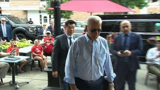 Biden makes impromptu ice cream stop in Wisconsin