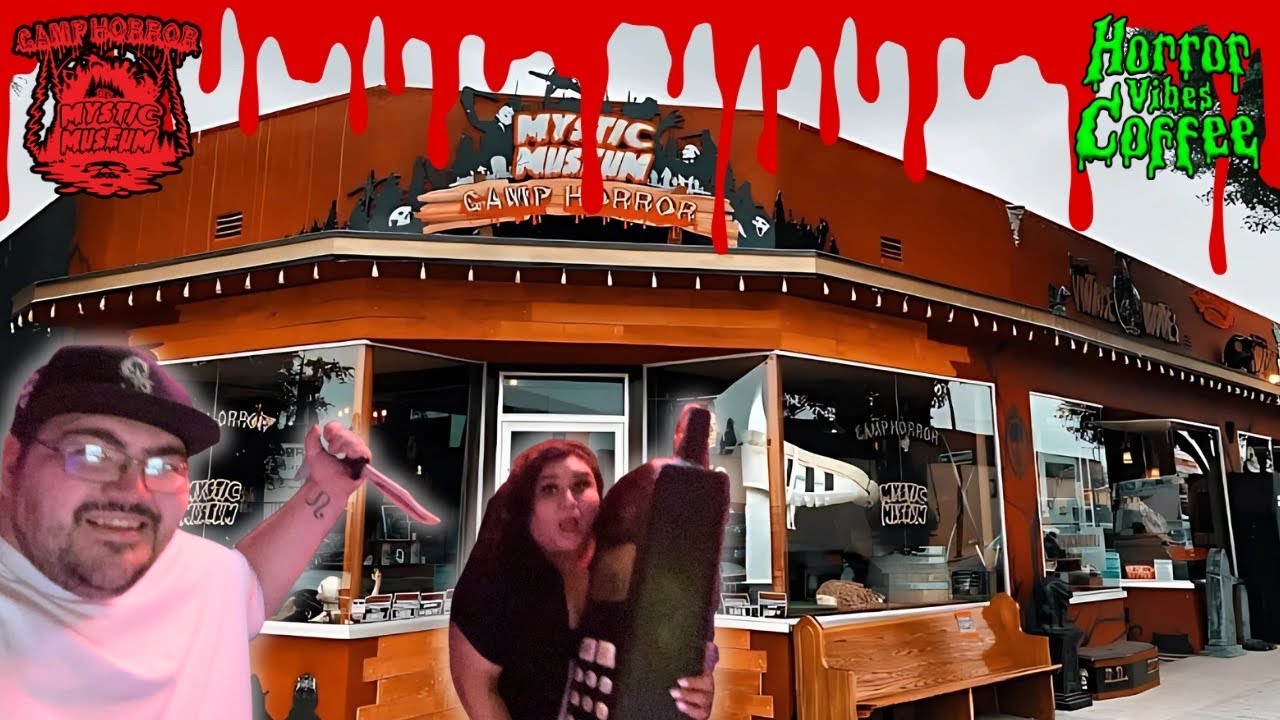 Exploring Horror Vibes Coffee & The Mystic Museum – A Spooky LA Adventure! 🎃☕️