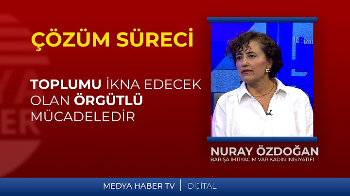 Nuray Özdoğan:Barış sürecine  toplumu ikna edecek olan bizlerin örgütlü mücadelesi olacaktır.