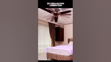 2D Animation - Ceiling Fan | #animation #ceilingfan #davinciresolve