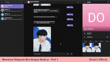 Membuat Bot Telegram dengan Node.js - Part 1