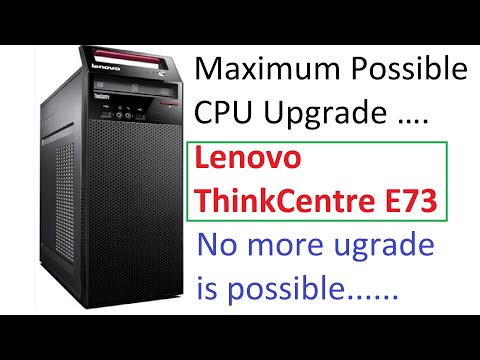 Lenovo ThinkCentre CPU
