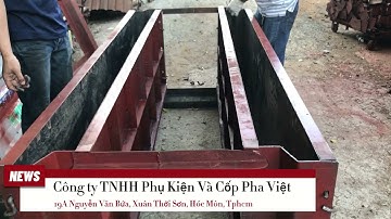 Bàn giao và hướng dẫn khách hàng sử dụng cốp pha rãnh u, ván khuôn cống u, đổ bê tông rãnh chữ u