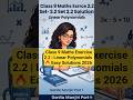 Class 9 Maths Exercise 2.2🔥| Linear Polynomials Ganita Manjiri Part 1 (2026) #shorts #youtubeshorts