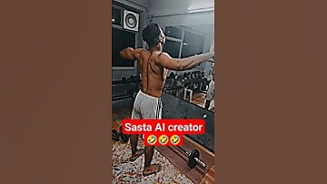 sasta AI creator/ gym viral video#youtubeshorts #viralvideos #shortvideo #subscribe #shorts #short