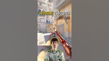 kyousuke makes the 1v4 clutch look easy 🚀  #cs2 #csgo #wtfcsgo #cs2clips #counterstrike #faceit