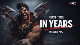 FIRST TIME PLAYING DRAVEN IN YEARS