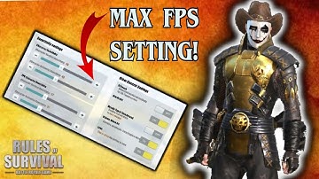 *Aimbot* Best Sensitivity Settings For Rules Of Survival Mobile!! (Never Get Killed)