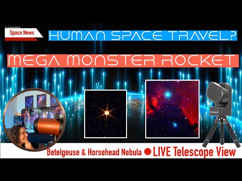 🔴 LIVE: Breaking Space News with Telescope Live View🔭 (Live Deep Space views with a smart telescope)