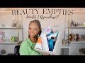 PRODUCT EMPTIES | Skincare Bodycare Haircare &amp; More | Would I Repurchase Or Nahhh? | BeeSaddity TV