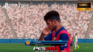 Pro Evolution Soccer 2015: Real Madrid vs Barcelona | PS5™ [1080p]