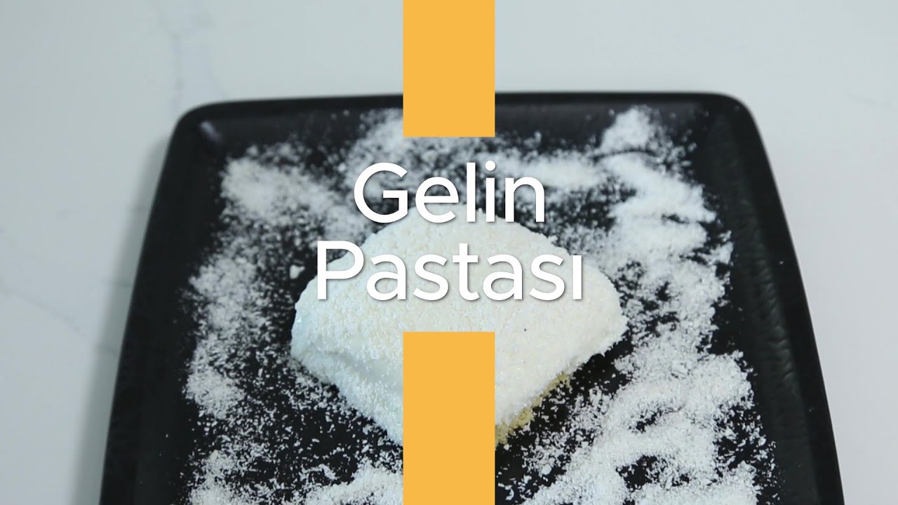 Çok Pratik Kekli Muhallebili Gelin Pastası Tatlı Tarifi