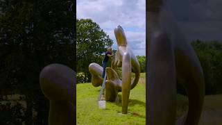 Experience Henry Moore's sculptures in the landscape that he shaped