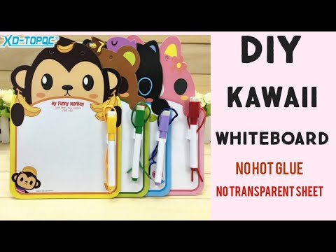 how to make whiteboard | how to make school supplies | recreating tonni art and craft | diy notebook