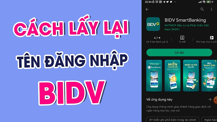 Tên đăng nhập bidv là gì năm 2024