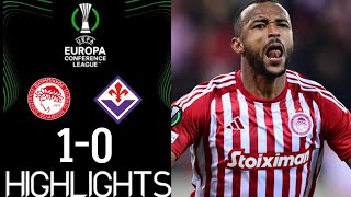 Olympiacos vs Fiorentina Gli Highlights | UEFA Europa Conference League FINAL ολυμπιακοσ Φιορεντίνα
