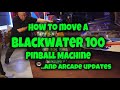 How To Move A Blackwater 100 Pinball Machine And Arcade Updates How To Move A Blackwater 100 Pinball Machine And Arcade Updates